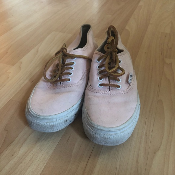 PINK VANS SIZE 7.5 - Picture 2 of 3